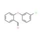 2-(3-Chlorophenoxy)benzenecarbaldehyde - chemical structure image