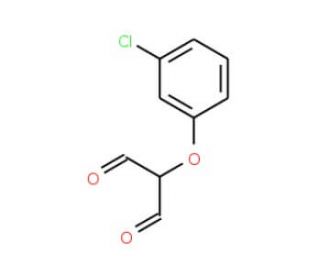 2-(3-Chlorophenoxy)malondialdehyde (CAS 849021-39-2) - chemical structure image