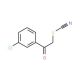 2-(3-Chlorophenyl)-2-oxoethyl thiocyanate - chemical structure image