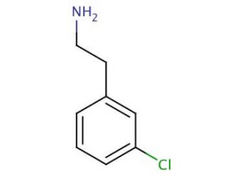 2-(3-Chlorophenyl)ethylamine (CAS 13078-79-0) - chemical structure image