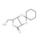 2,3-Cyclohexylidene-D-ribonic acid γ-lactone (CAS 27304-20-7) - chemical structure image