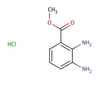2,3-Diaminobenzoic Acid Methyl Ester Hydrochloride - chemical structure image