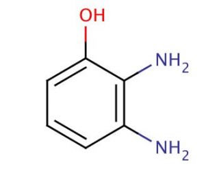 2,3-Diaminophenol (CAS 59649-56-8) - chemical structure image