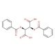 (+)-2,3-Dibenzoyl-D-tartaric acid (CAS 17026-42-5) - chemical structure image
