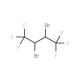 2,3-Dibromo-1,1,1,4,4,4-hexafluorobutane (CAS 384-50-9) - chemical structure image