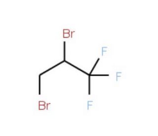 2,3-Dibromo-1,1,1-trifluoropropane (CAS 431-21-0) - chemical structure image