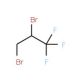2,3-Dibromo-1,1,1-trifluoropropane (CAS 431-21-0) - chemical structure image