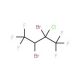 2,3-Dibromo-2-chloro-1,1,1,4,4,4-hexafluorobutane (CAS 63573-66-0) - chemical structure image