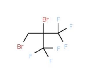 2,3-Dibromo-2-(trifluoromethyl)-1,1,1-trifluoro-propane (CAS 247220-90-2) - chemical structure image