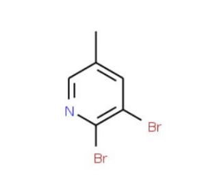 2,3-Dibromo-5-methylpyridine (CAS 29232-39-1) - chemical structure image