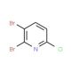 2,3-Dibromo-6-chloropyridine (CAS 885952-16-9) - chemical structure image