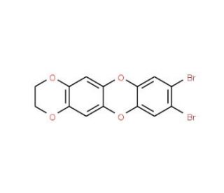 2,3-Dibromo-7,8-dihydrodioxino-dibenzodioxin (CAS 782471-80-1) - chemical structure image