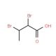 2,3-Dibromobutyric acid (CAS 600-30-6) - chemical structure image