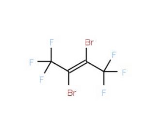 2,3-Dibromohexafluoro-2-butene (CAS 384-51-0) - chemical structure image