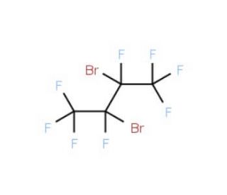 2,3-Dibromooctafluorobutane (CAS 375-26-8) - chemical structure image