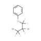 (2,3-Dibromopentafluoropropoxy)benzene - chemical structure image
