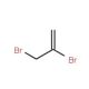 2,3-Dibromopropene (CAS 513-31-5) - chemical structure image