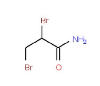 2,3-Dibromopropionamide (CAS 15102-42-8) - chemical structure image