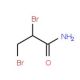 2,3-Dibromopropionamide (CAS 15102-42-8) - chemical structure image