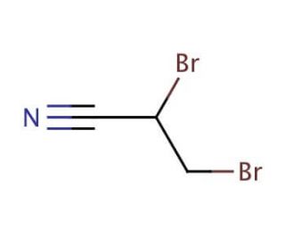 2,3-Dibromopropionitrile (CAS 4554-16-9) - chemical structure image
