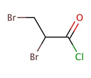2,3-Dibromopropionyl chloride (CAS 18791-02-1) - chemical structure image