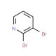 2,3-Dibromopyridine (CAS 13534-89-9) - chemical structure image
