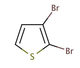 2,3-Dibromothiophene (CAS 3140-93-0) - chemical structure image