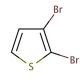 2,3-Dibromothiophene (CAS 3140-93-0) - chemical structure image