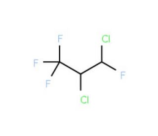 2,3-Dichloro-1,1,1,3-tetrafluoropropane (CAS 146916-90-7) - chemical structure image