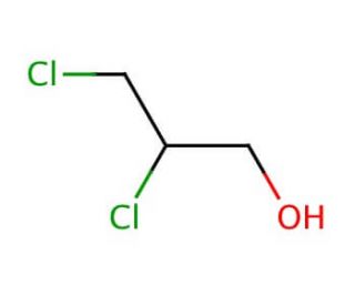 2,3-Dichloro-1-propanol (CAS 616-23-9) - chemical structure image