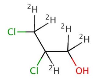 2,3-Dichloro-1-propanol-d5 - chemical structure image