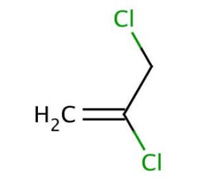 2,3-Dichloro-1-propene (CAS 78-88-6) - chemical structure image