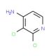 2,3-Dichloro-4-pyridinamine - chemical structure image
