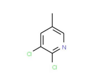 2,3-Dichloro-5-methylpyridine (CAS 59782-90-0) - chemical structure image