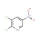 2,3-Dichloro-5-nitropyridine (CAS 22353-40-8) - chemical structure image