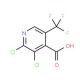 2,3-Dichloro-5-(trifluoromethyl)isonicotinic acid - chemical structure image