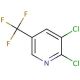2,3-Dichloro-5-(trifluoromethyl)pyridine (CAS 69045-84-7) - chemical structure image