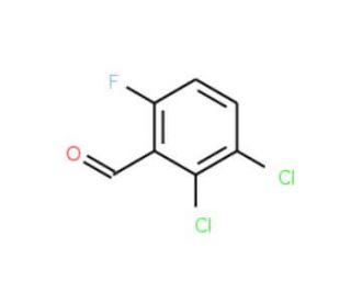 2,3-Dichloro-6-fluorobenzaldehyde (CAS 95399-95-4) - chemical structure image