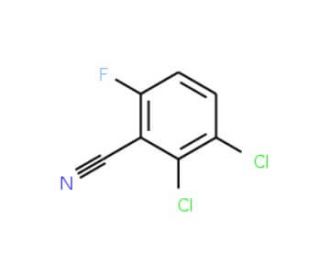 2,3-Dichloro-6-fluorobenzonitrile (CAS 79544-26-6) - chemical structure image