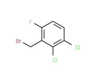 2,3-Dichloro-6-fluorobenzyl bromide (CAS 886497-51-4) - chemical structure image