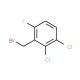 2,3-Dichloro-6-fluorobenzyl bromide (CAS 886497-51-4) - chemical structure image