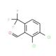 2,3-Dichloro-6-(trifluoromethyl)benzaldehyde (CAS 186517-27-1) - chemical structure image