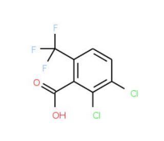 2,3-Dichloro-6-(trifluoromethyl)benzoic acid (CAS 25922-43-4) - chemical structure image