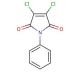 2,3-Dichloro-N-phenylmaleimide (CAS 3876-05-9) - chemical structure image