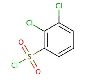 2,3-Dichlorobenzenesulfonyl chloride (CAS 82417-45-6) - chemical structure image