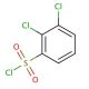 2,3-Dichlorobenzenesulfonyl chloride (CAS 82417-45-6) - chemical structure image
