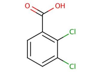2,3-Dichlorobenzoic acid (CAS 50-45-3) - chemical structure image