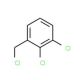 2,3-Dichlorobenzyl chloride (CAS 3290-01-5) - chemical structure image