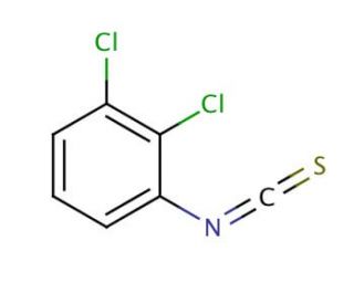 2,3-Dichlorophenyl isothiocyanate (CAS 6590-97-2) - chemical structure image