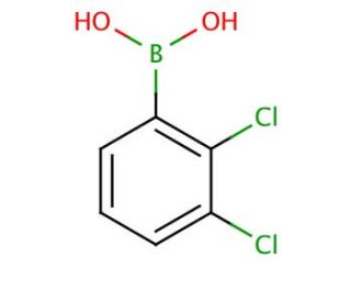 2,3-Dichlorophenylboronic acid (CAS 151169-74-3) - chemical structure image